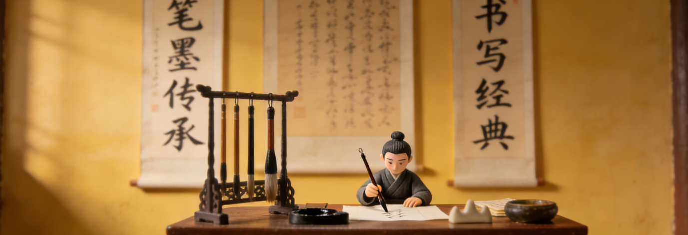 书法作品展示
