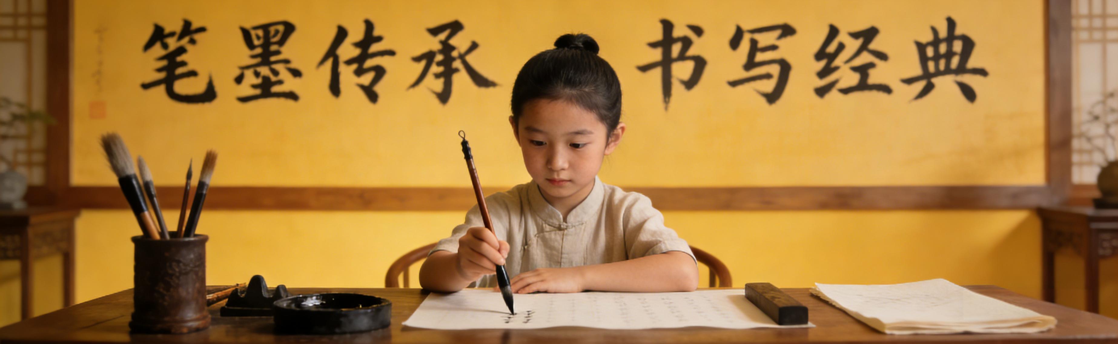 书法创作过程