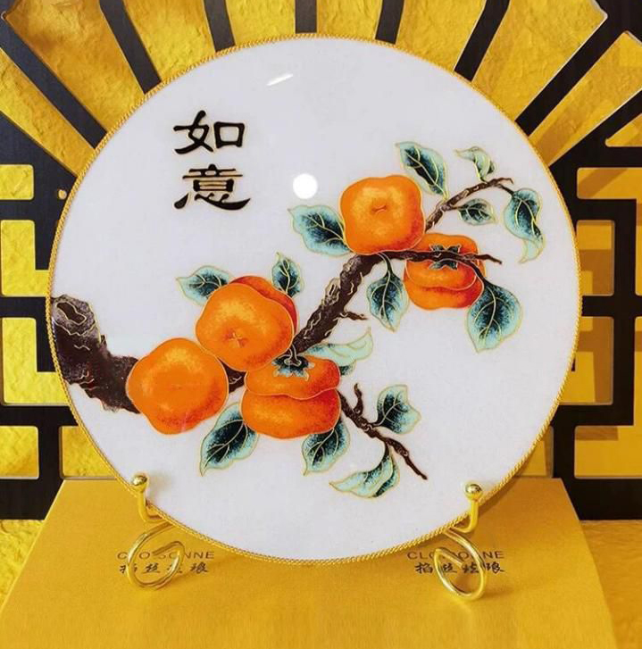 传统掐丝珐琅工艺
