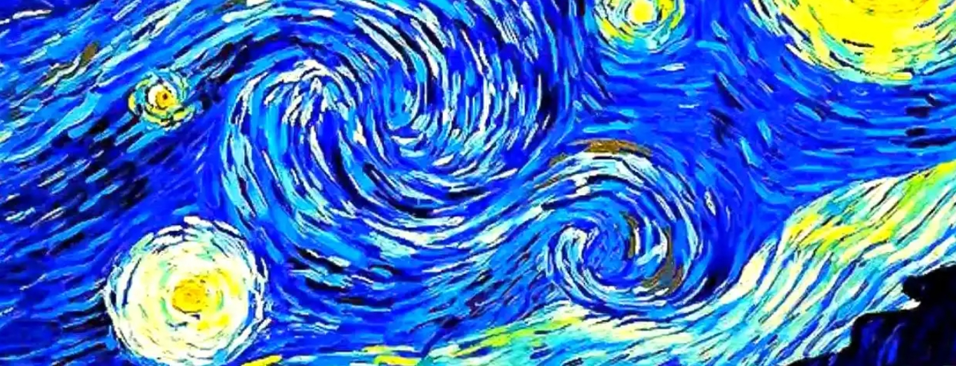 学员创作星空作品