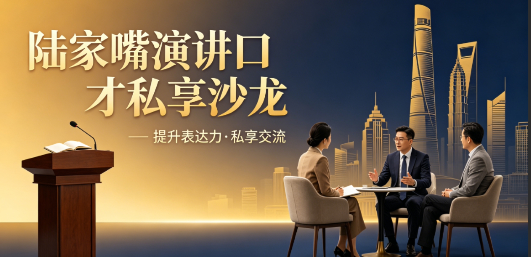 演讲口才私享沙龙