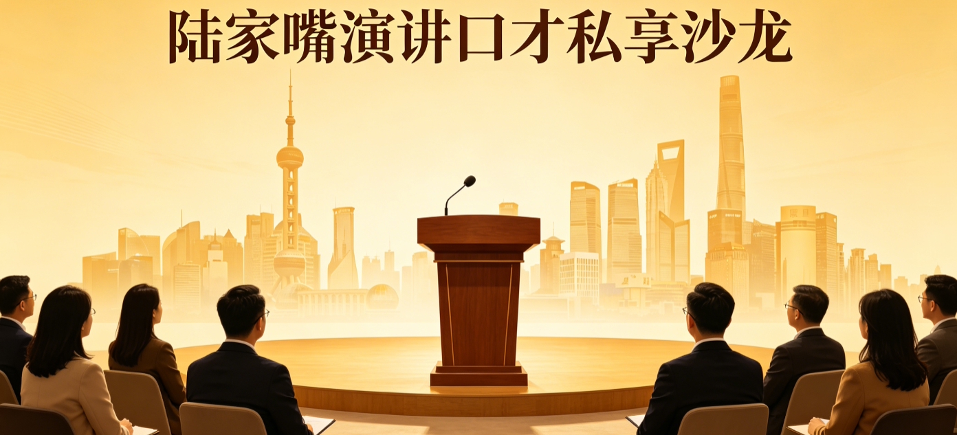 演讲口才沙龙宣传图