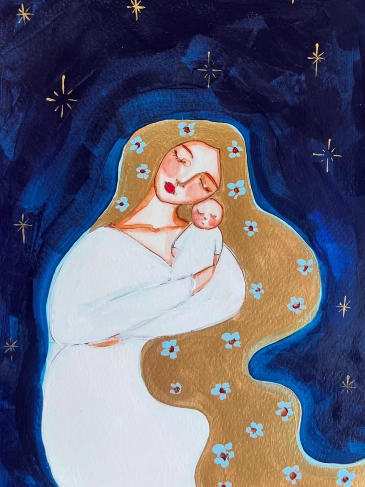 星夜母子