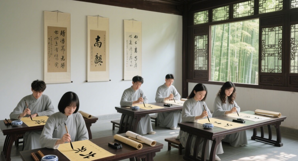 书法课程展示