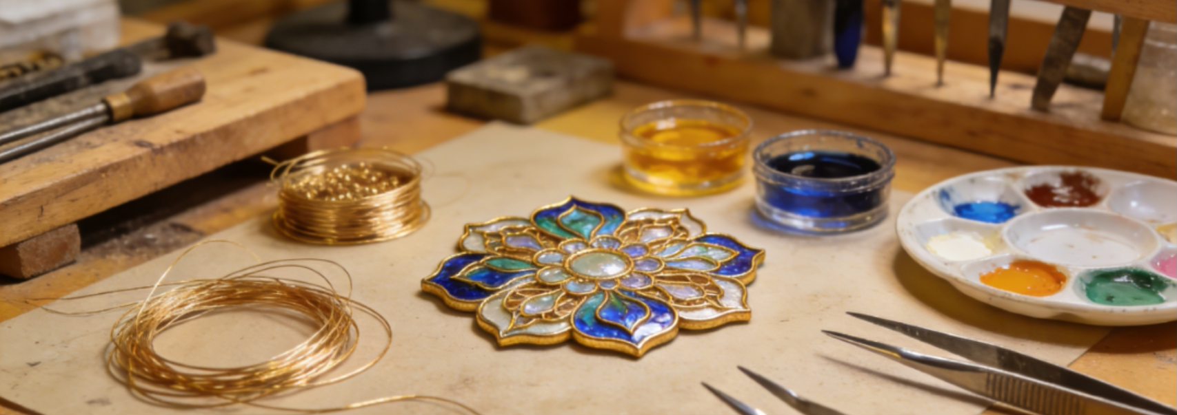 掐丝珐琅课程封面