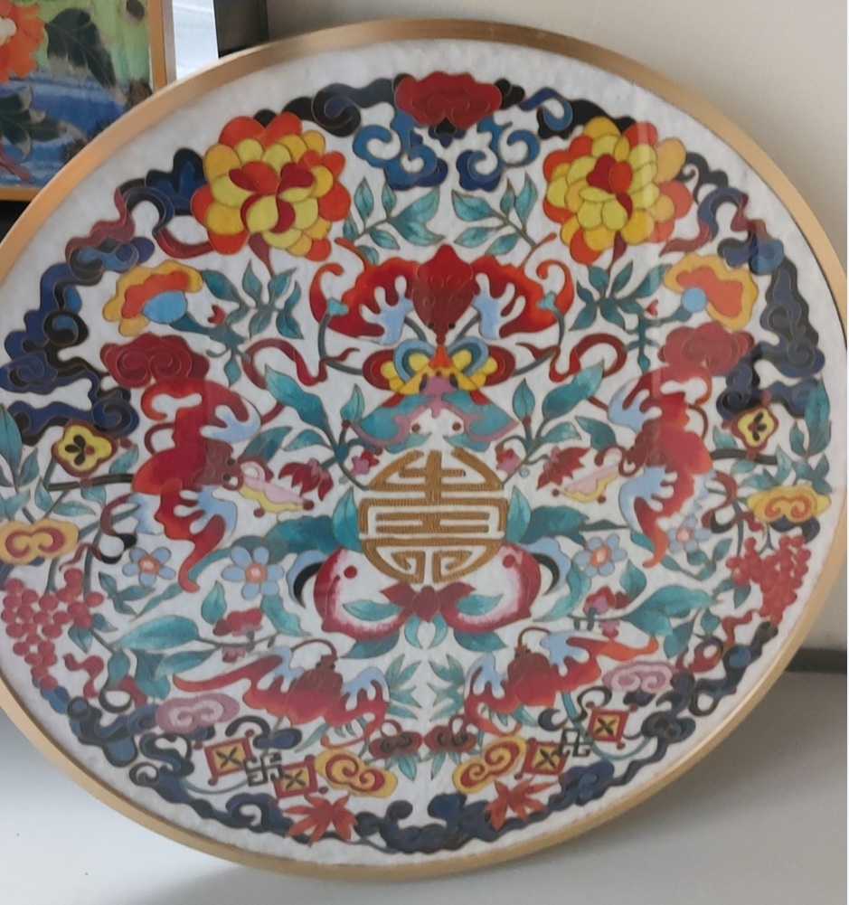 掐丝珐琅作品示例1