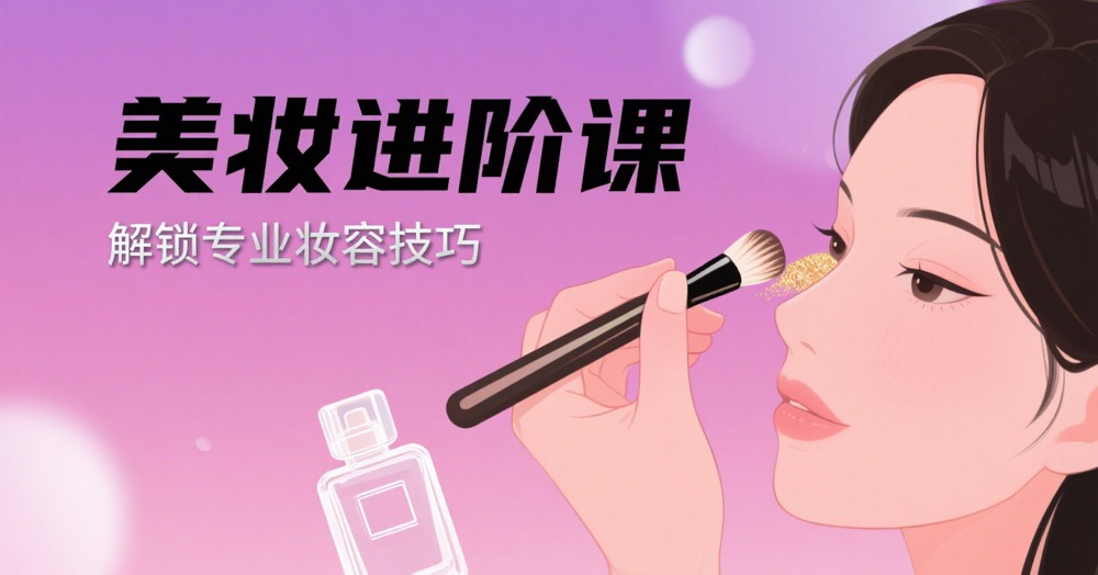 美妆进阶作品示例2