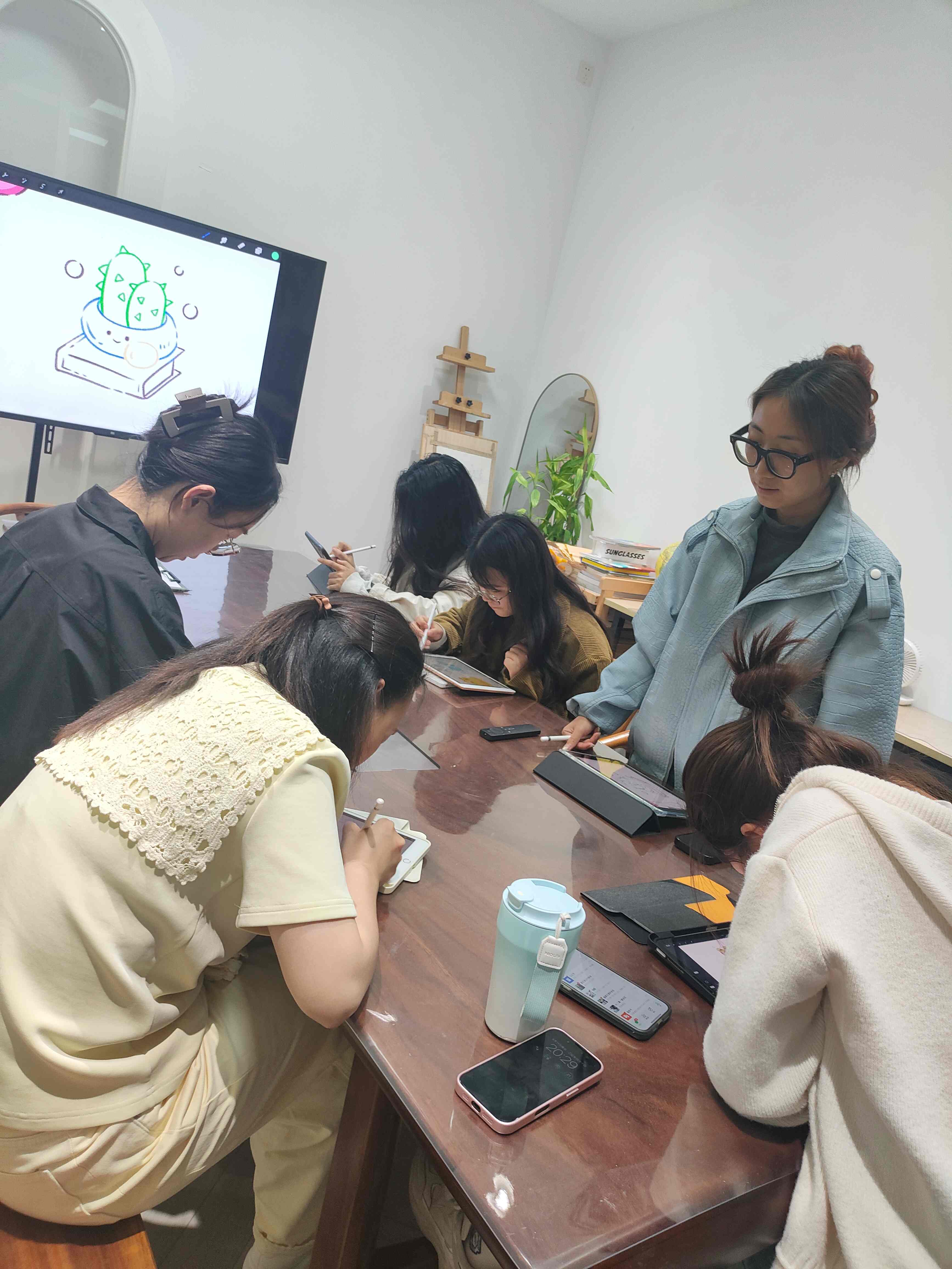 IPAD板绘课堂现场4