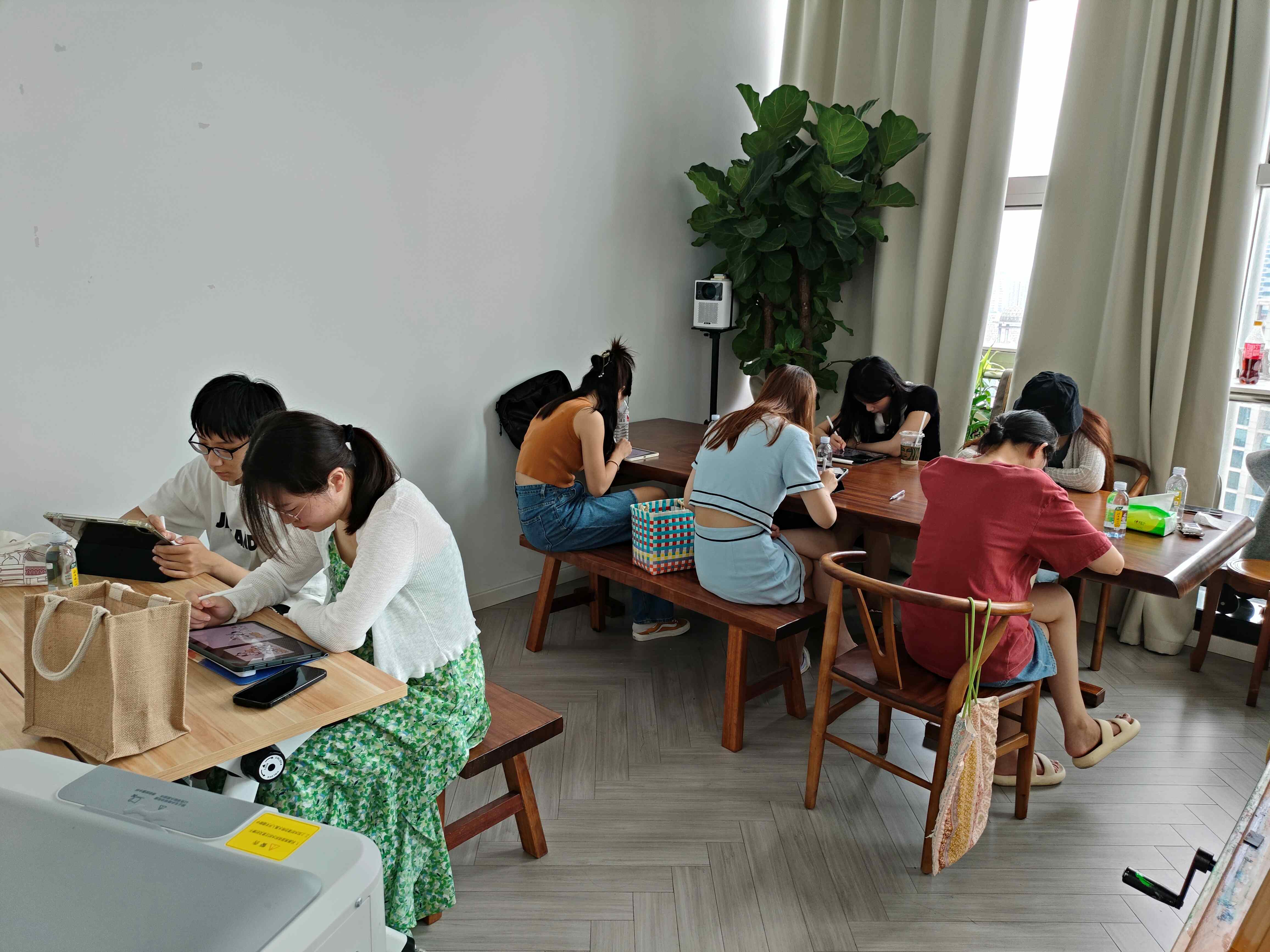 IPAD板绘课堂现场5