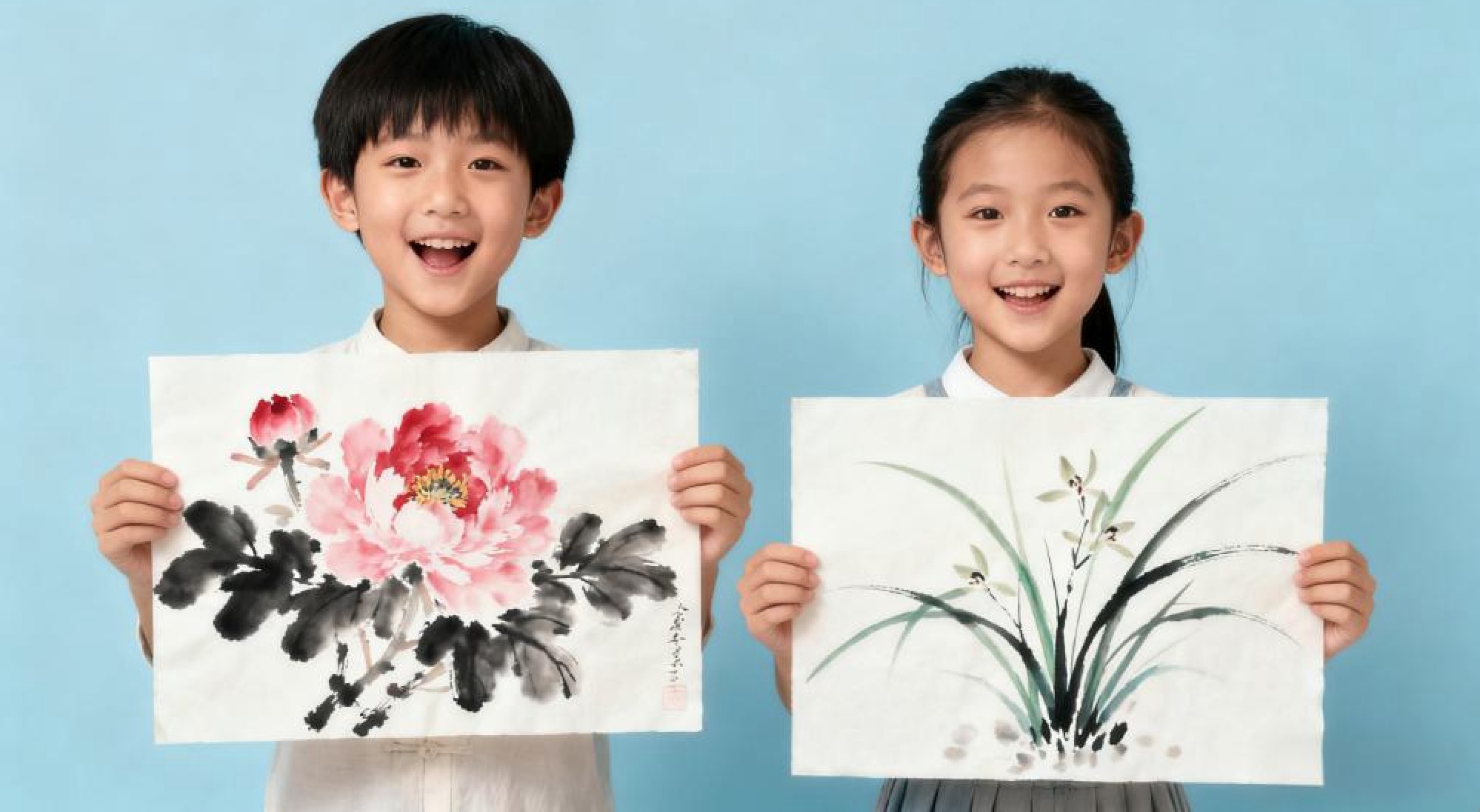 国画课堂现场图片1