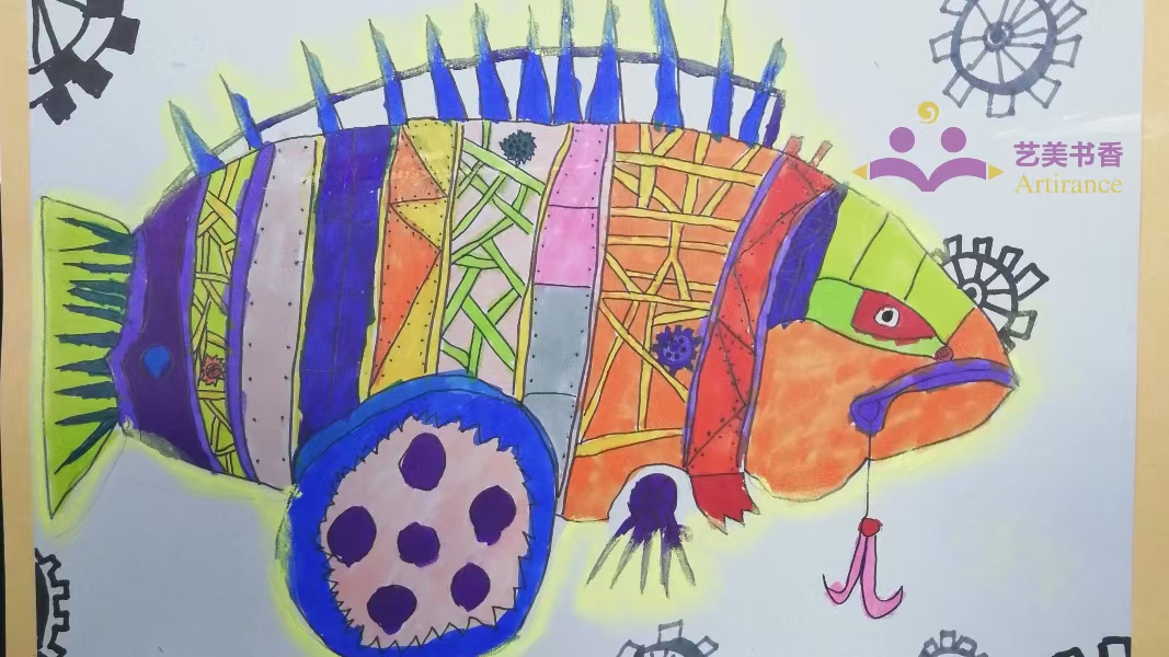 线描作品示例1