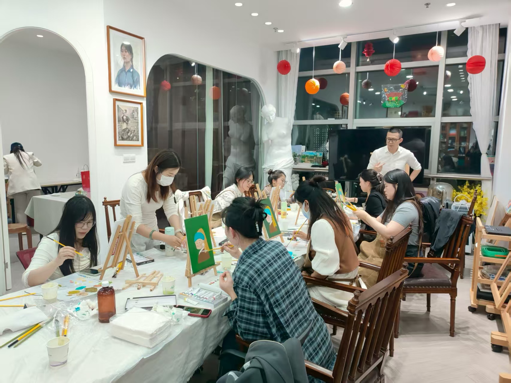 油画入门课程展示