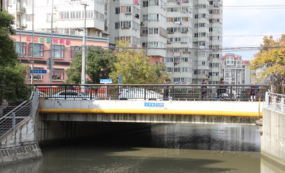 八字桥抗战纪念地现状