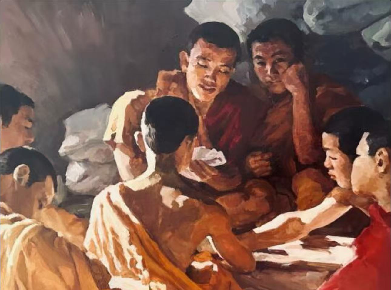 Andy老师油画作品1